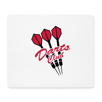 Darts Club - Mouse Pad (horizontal) - white - Front