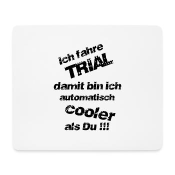 Cooler als Du - Mousepad (Querformat) - Weiß - Vorne