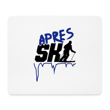 apres_2 - Mouse Pad (horizontal) - white - Front