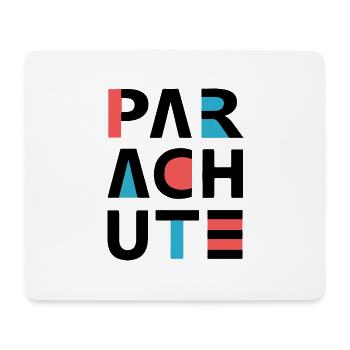 Parachute paragliding - Mouse Pad (horizontal) - white - Front
