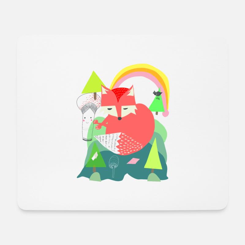 Bleib wie du bist - Mousepad (Querformat) - Weiß