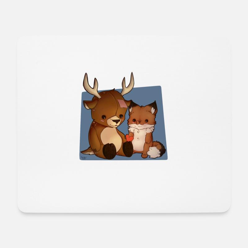 Freundschaft - Mousepad (Querformat) - Weiß