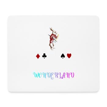 Time for Wonderland - Mouse Pad (horizontal) - white - Front