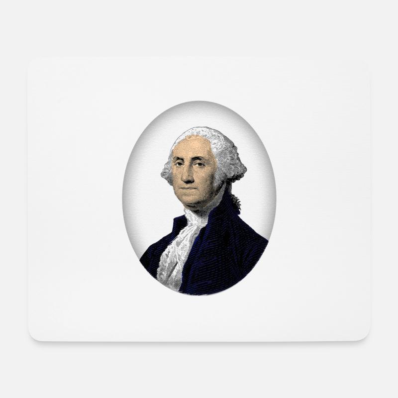 George Washington - Mouse Pad (horizontal) - white