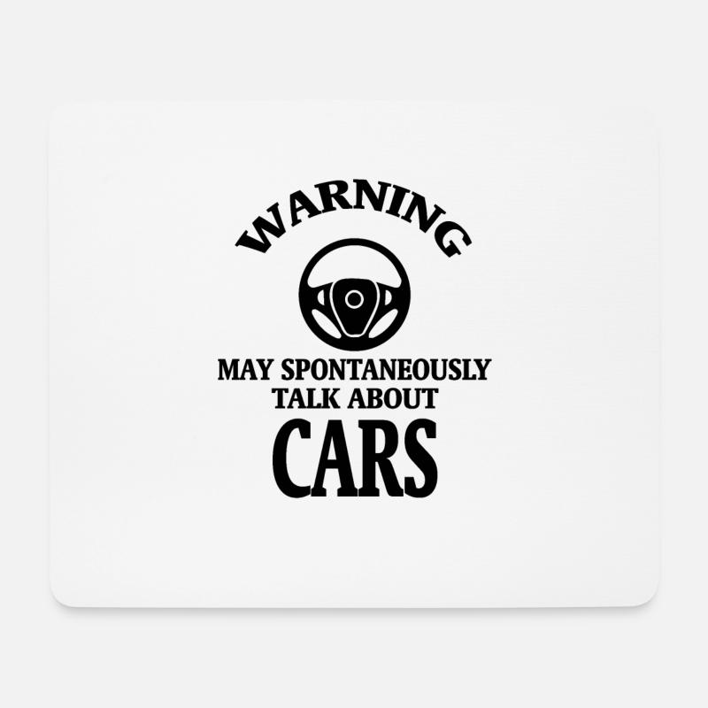 Car Auto - Mousepad (Querformat) - Weiß