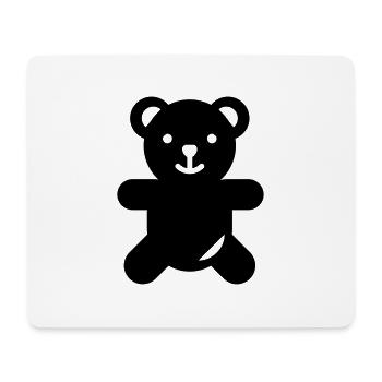 Teddy - Mouse Pad (horizontal) - white - Front