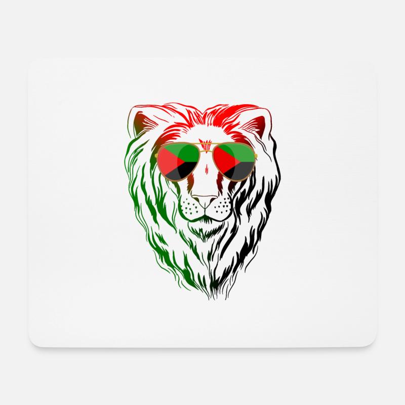 Martinique - Mousepad (Querformat) - Weiß