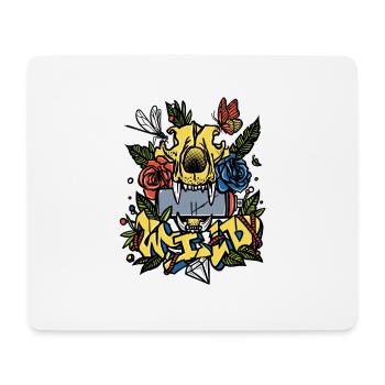 Wild - Mouse Pad (horizontal) - white - Front