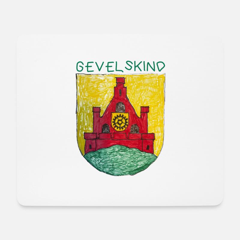 Gevelskind - Mousepad (Querformat) - Weiß