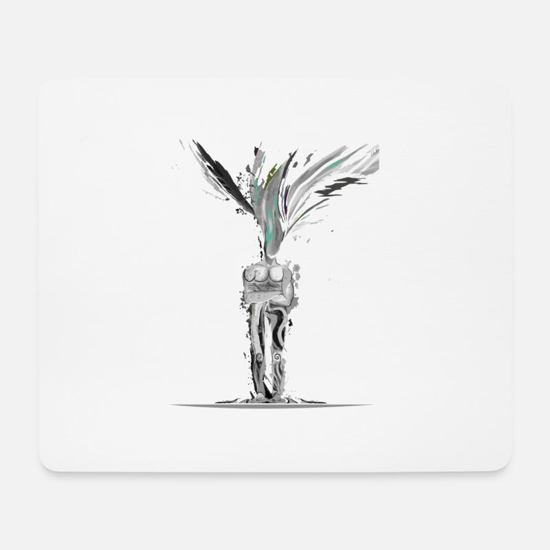 The Dreamer - Mousepad (Querformat) - Weiß