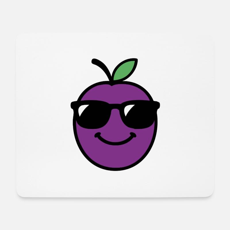 Plum Head - Mouse Pad (horizontal) - white