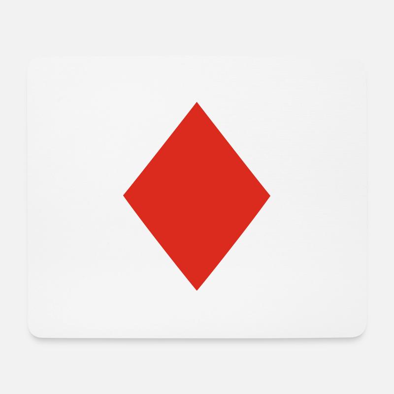 Poker - Mouse Pad (horizontal) - white