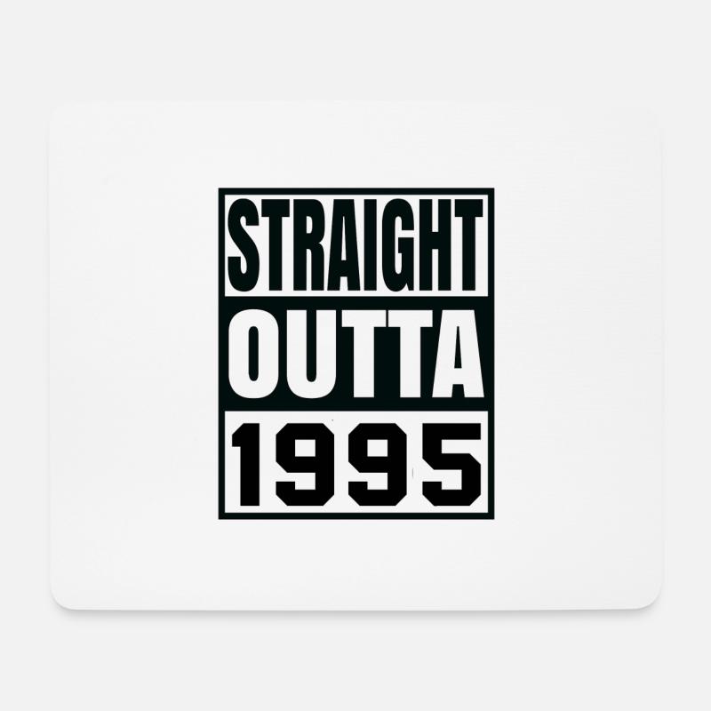 Straight Outta 1995 - Mousepad (Querformat) - Weiß