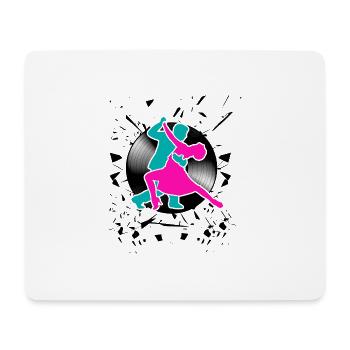 Tanz - Mousepad (Querformat) - Weiß - Vorne