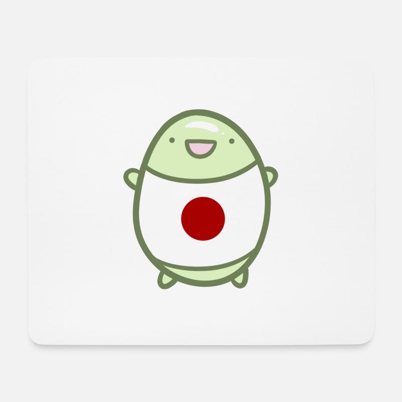 Süße Bohne - Japan - Mousepad (Querformat) - Weiß