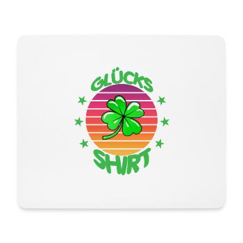 Liebe Freunde Familie Partner Glück Spaß Leben - Mousepad (Querformat) - Weiß - Vorne