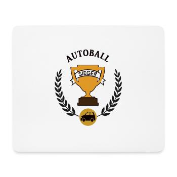 Autoball Sieger Autoballer Spieler Team Fußball - Mousepad (Querformat) - Weiß - Vorne