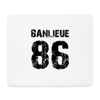 banlieue 86 - Mouse Pad (horizontal) - white - Front