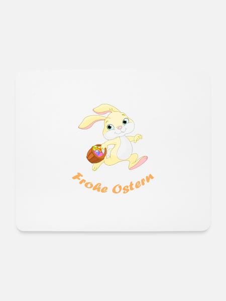 Ostern - Mousepad (Querformat) - Weiß