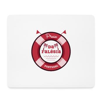 Da Falesia Portugal - Mousepad (Querformat) - Weiß - Vorne