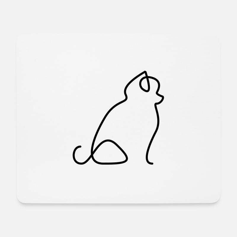 Pomeranian - Mouse Pad (horizontal) - white