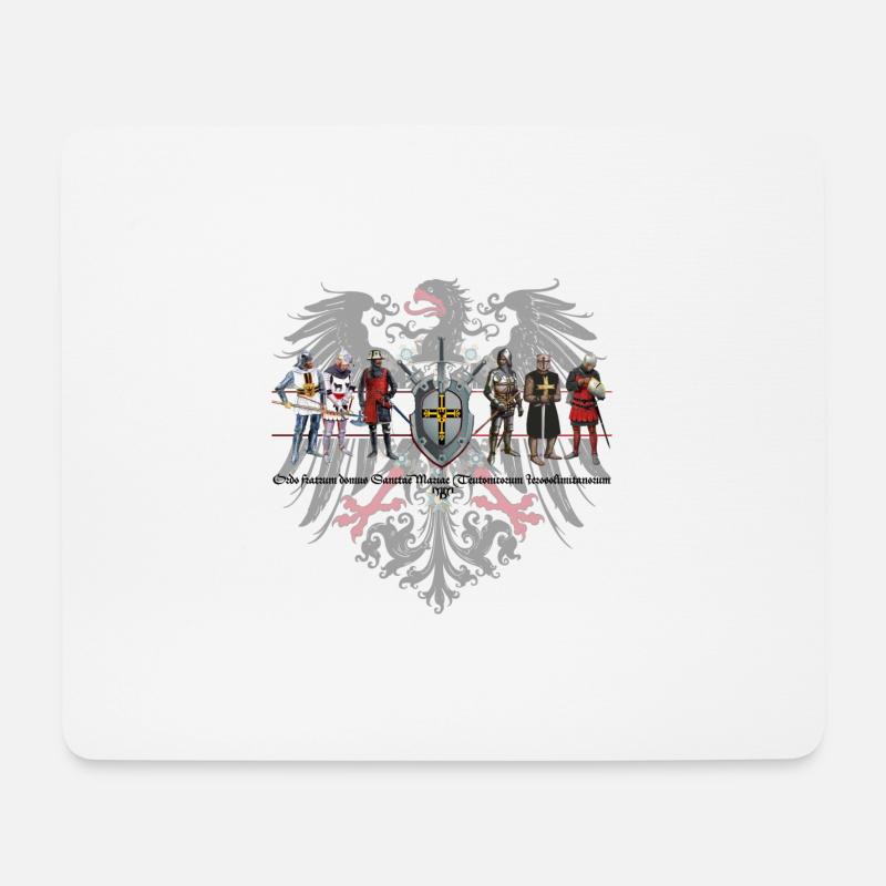 DO-Brüder Adler mL - Mousepad (Querformat) - Weiß