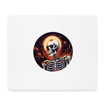 Halloween Skeleton - Mouse Pad (horizontal) - white - Front