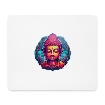 BuddhaBliss - Mousepad (Querformat) - Weiß - Vorne
