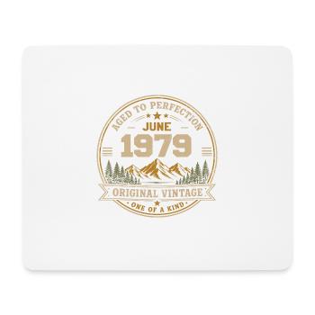 Vintage June 1979 - Original Perfection June 1979 - Mouse Pad (horizontal) - white - Front