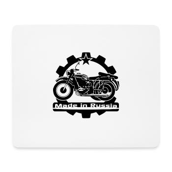 Motorrad Ural Gespann - Mousepad (Querformat) - Weiß - Vorne