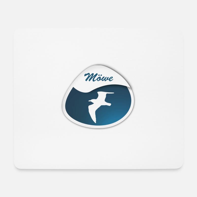 Gull - Mouse Pad (horizontal) - white