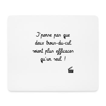 Kaameløtt - Réplique Culte - Citation Drôle - Tapis de souris (format paysage) - blanc - Devant