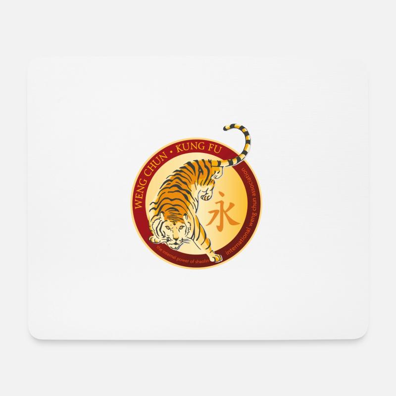 WengChunMH Logo 2 - Mousepad (Querformat) - Weiß