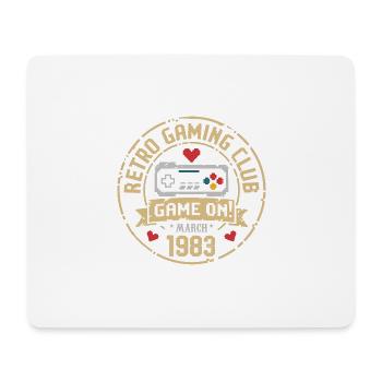 Mars 1983 Cadeau d’anniversaire Mars 1983 Naissance - Tapis de souris (format paysage) - blanc - Devant