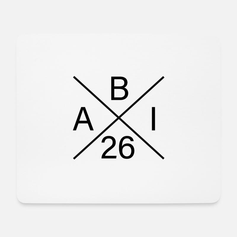 ABI_26 - Mouse Pad (horizontal) - white