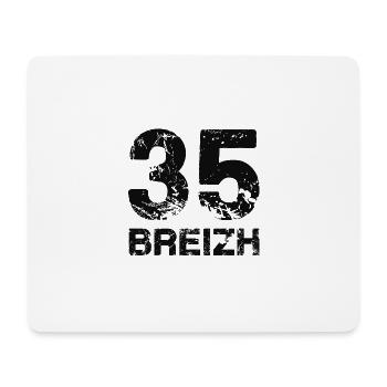 35 Breizh - Mouse Pad (horizontal) - white - Front