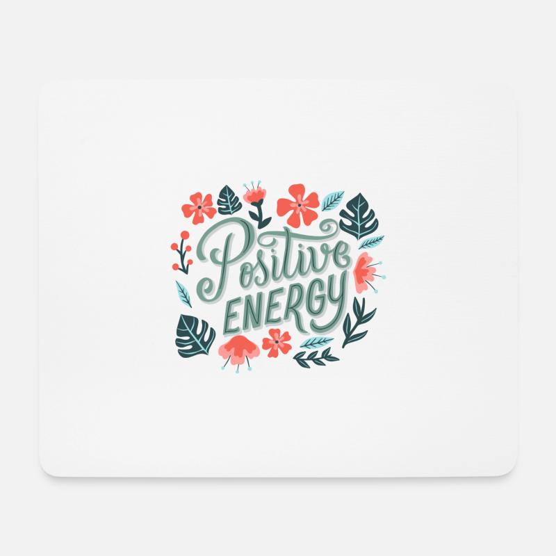 Positive Energy - Mouse Pad (horizontal) - white
