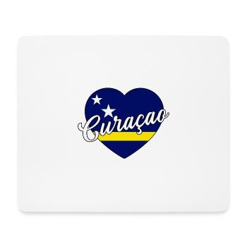 Curaçao - Mousepad (Querformat) - Weiß - Vorne