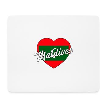Maldives - Mouse Pad (horizontal) - white - Front