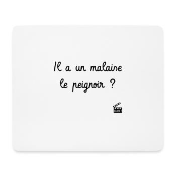 Il a un malaise le peignoir ? Les Bronzés ☀️ Culte - Tapis de souris (format paysage) - blanc - Devant