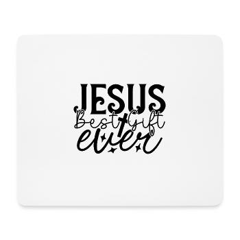 Jesus - Mouse Pad (horizontal) - white - Front