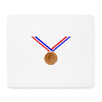 Bronze Medal 3rd - Mouse Pad (horizontal) - white - Front