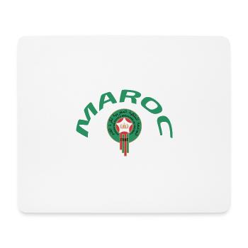 MAROC - Tapis de souris (format paysage) - blanc - Devant