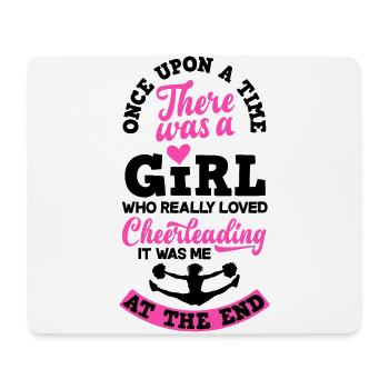 Once Upon A Time There Was A Girl Who Really Loved - Mousepad (Querformat) - Weiß - Vorne