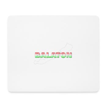 Balaton - Mousepad (Querformat) - Weiß - Vorne