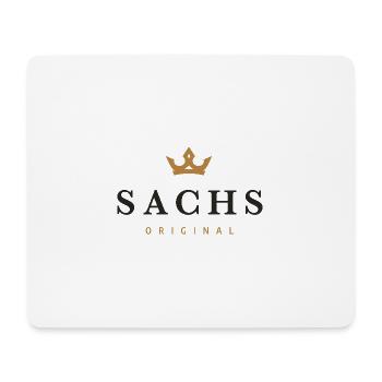 Logo de la famille Sachs Original - Tapis de souris (format paysage) - blanc - Devant