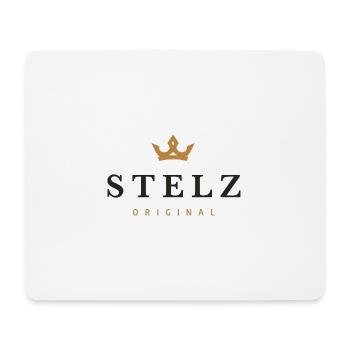 Stelz Original Family Logo - Mouse Pad (horizontal) - white - Front