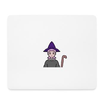 Hexe - Mousepad (Querformat) - Weiß - Vorne