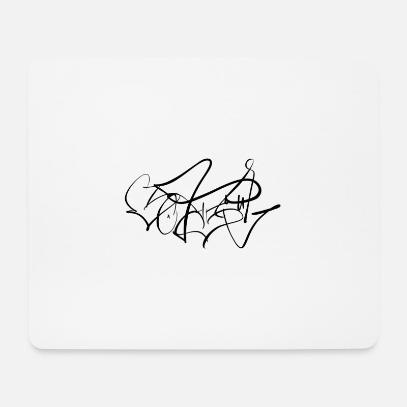 SATE3 - Mousepad (Querformat) - Weiß