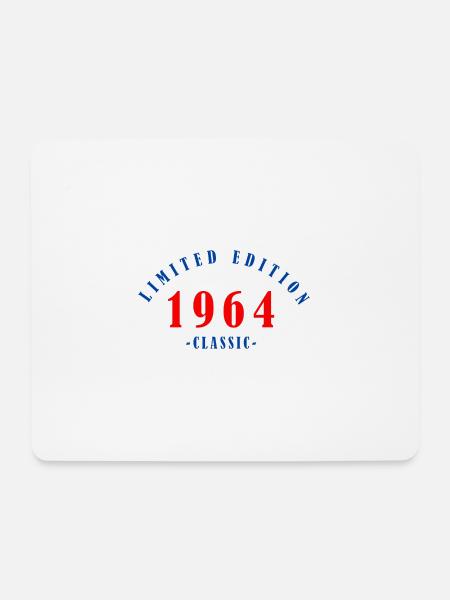 1964 classic limited edition - Mousepad (Querformat) - Weiß